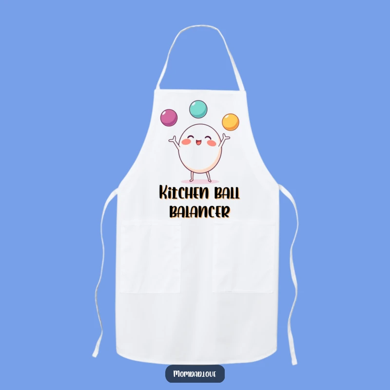 Funny Juggling Character Apron: Master Your Kitchen with Hilarious Flair