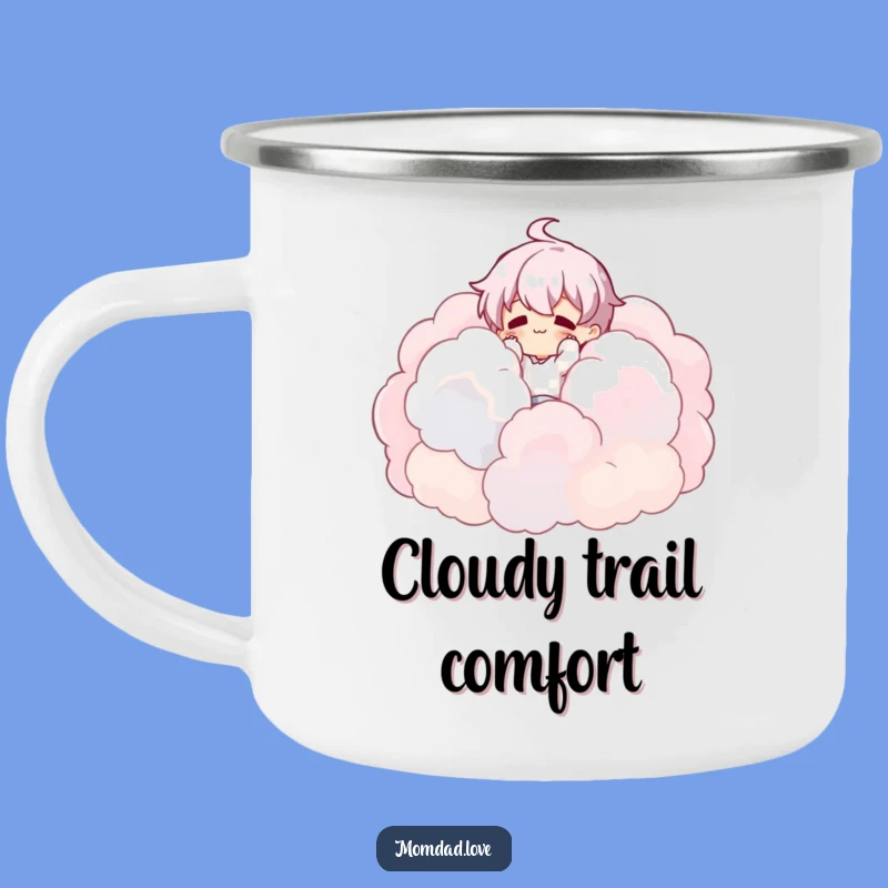 Funny Cloud Tumbler Camping Mug - Dreamy Adventures Outdoors
