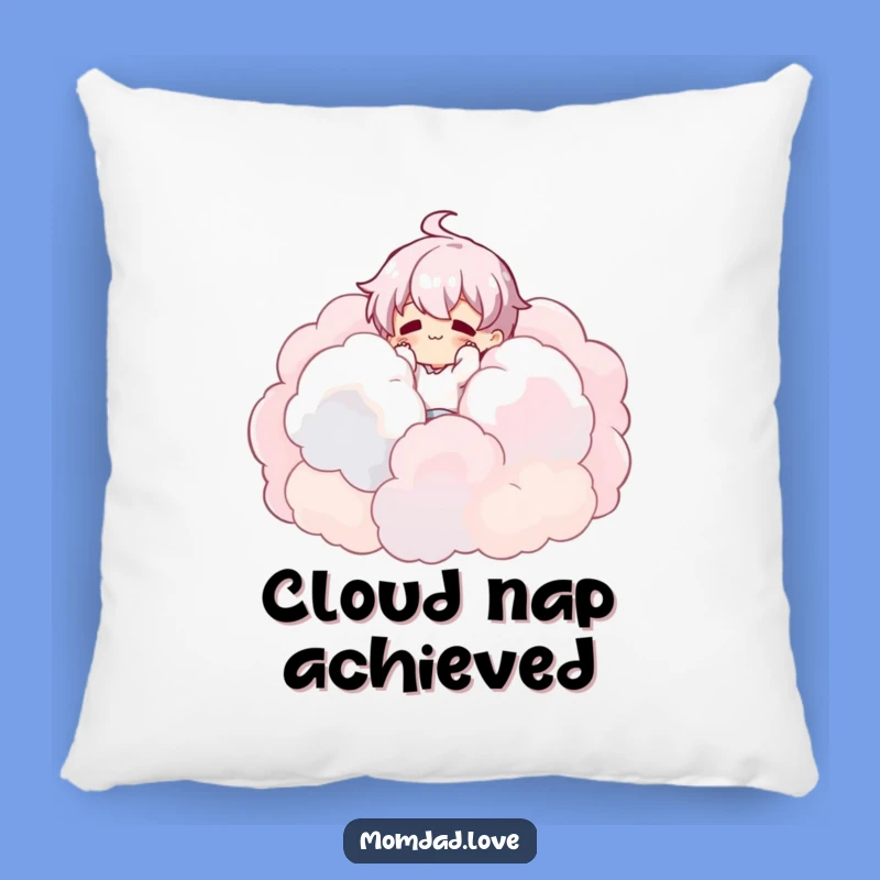 Funny Cloud Tumbler Pillow - Cozy Comfort for Dreamers