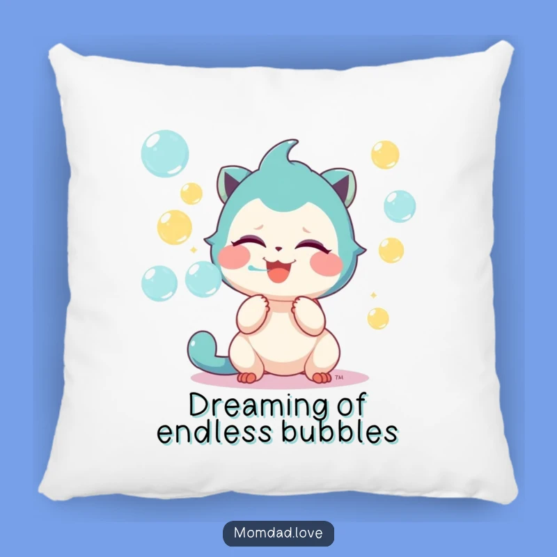 Comfortable Funny Creature Pillow: Cuddle Up with a Giggle-Worthy Bubble Friend