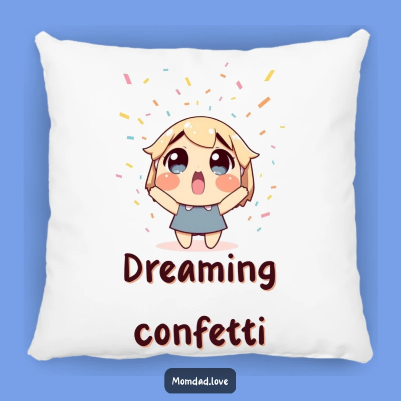 Funny Confetti Pillow - Cozy Comfort for Festive Moments!