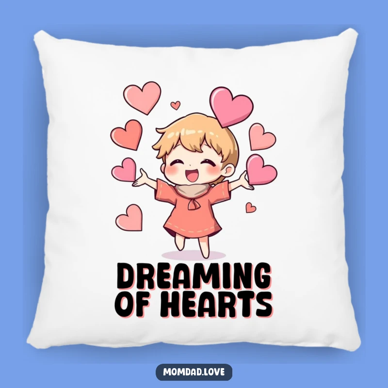 Funny Heart Juggler Pillow - Cozy Comfort with a Humorous Twist