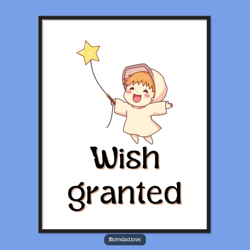 Funny Star Catcher Poster: Bring Celestial Magic and Joy to Your Walls