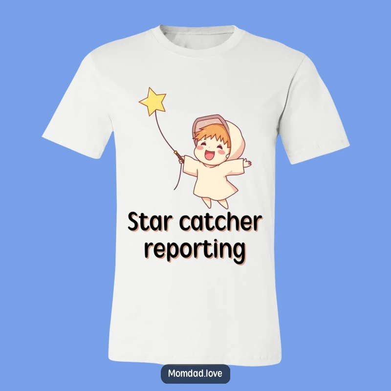 Funny Star Catcher T-Shirt: Wear Your Dreams with Celestial Style