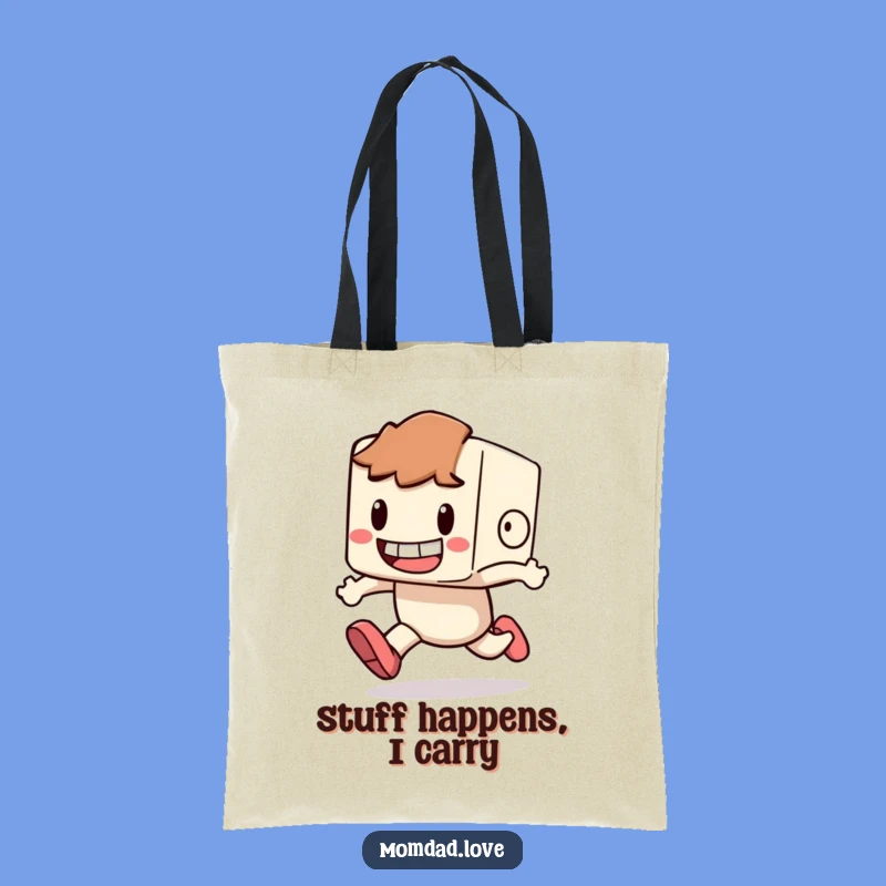 Funny Tripping Character Tote Bag: Carry Your Funnies, a Practical Hilarious Gift