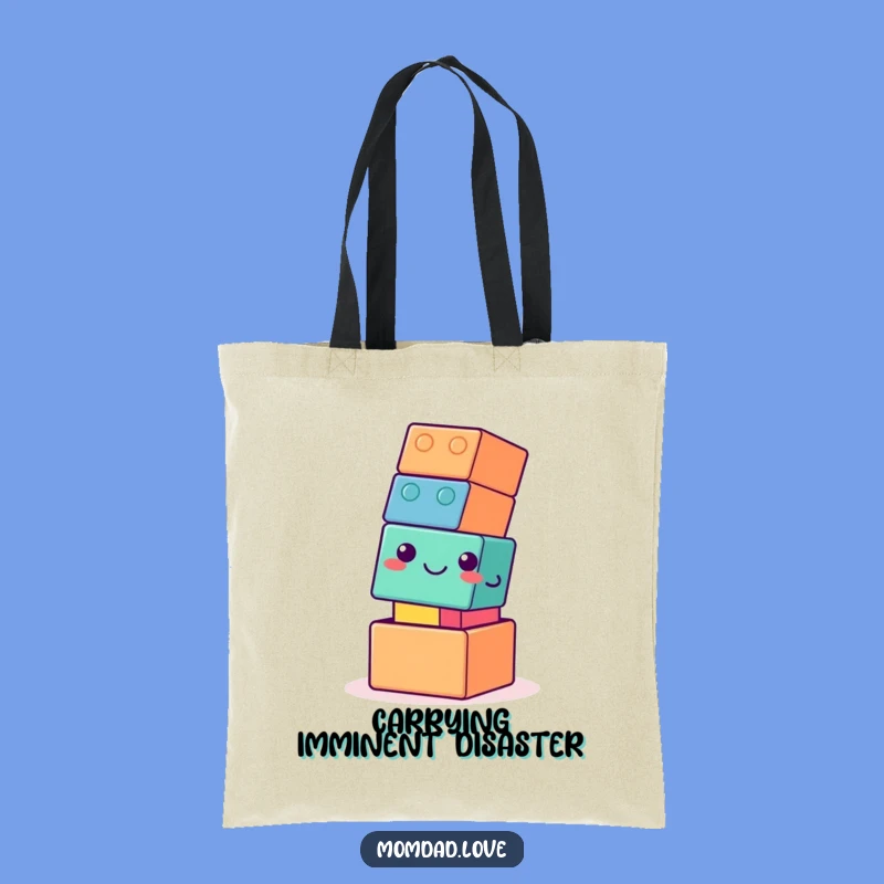 Funny Wobbly Tote Bag - Carry Your Laughs in Style